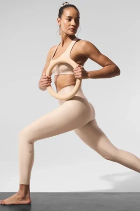 7/8 High-Waist Airlift Legging – Macadamia