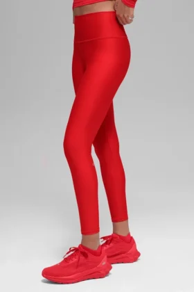 7/8 High-Waist Airlift Legging - Parlak Kırmızı