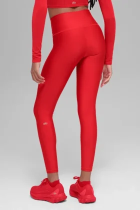 7/8 High-Waist Airlift Legging – Parlak Kırmızı