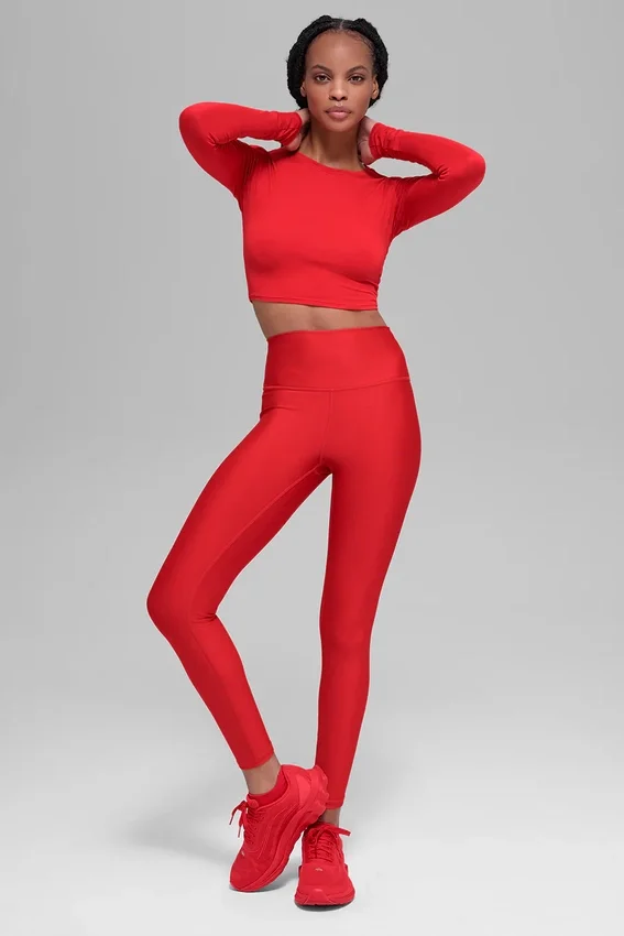 7/8 High-Waist Airlift Legging - Parlak Kırmızı