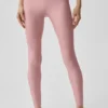 7/8 High-Waist Airlift Legging - Vintage Pembe