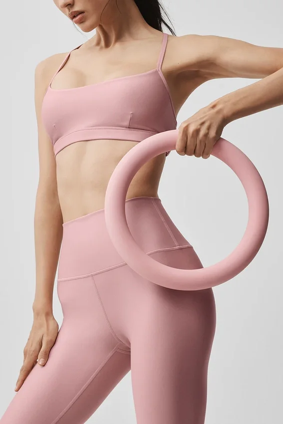 7/8 High-Waist Airlift Legging - Vintage Pembe