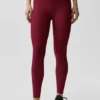 7/8 High-Waist Airlift Legging - Yaz Romantizmi Kırmızısı