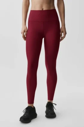 7/8 High-Waist Airlift Legging - Yaz Romantizmi Kırmızısı