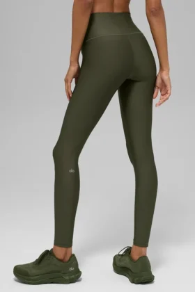 7/8 High-Waist Airlift Legging – Yeşil Zeytin
