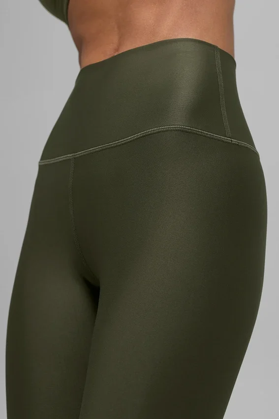 7/8 High-Waist Airlift Legging - Yeşil Zeytin