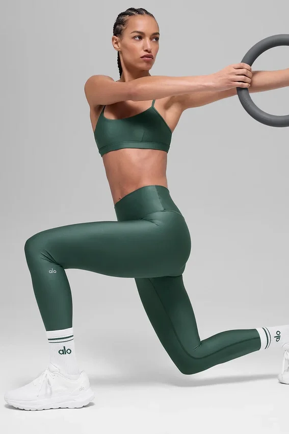 7/8 High-Waist Airlift Legging - Yonca Yeşili