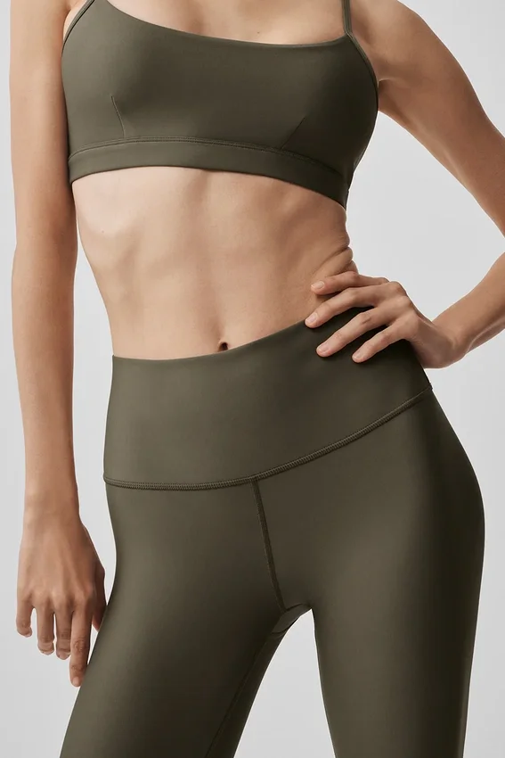 7/8 High-Waist Airlift Legging - Zeytin Ağacı