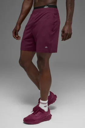 7" Conquer React Performans Şortu - Bordo
