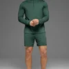 7" Conquer React Performans Şortu - Clover Green