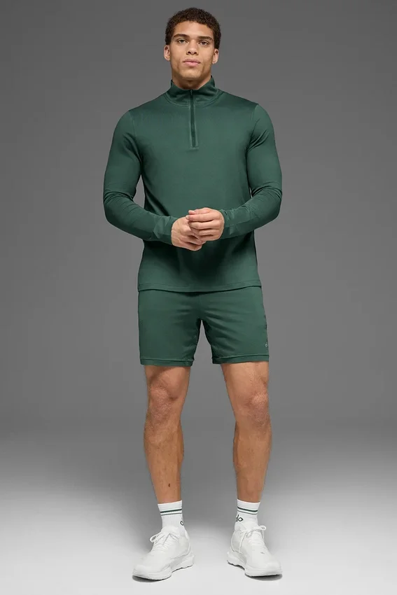 7" Conquer React Performans Şortu - Clover Green