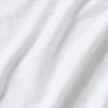 Keten Jersey Coastal Kısa Kollu Tişört - Beyaz