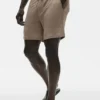 7" Keten Jersey Coastal Şort - Gravel