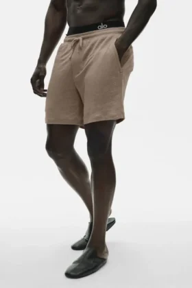 7" Keten Jersey Coastal Şort - Gravel