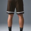 7" Key Mesh Basketbol Şortu - Espresso
