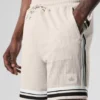 7" Key Mesh Basketbol Şortu - Kemik Rengi