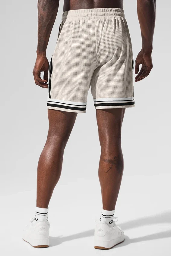 7" Key Mesh Basketbol Şortu - Kemik Rengi