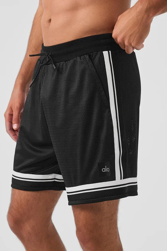 7" Key Mesh Basketbol Şortu - Siyah