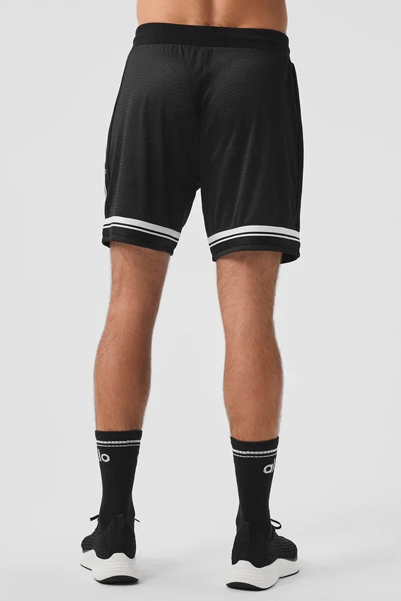 7" Key Mesh Basketbol Şortu - Siyah