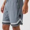 9" Traction Arena Şort - Çelik Grisi