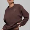 Accolade Bisiklet Yaka Kazak - Brownstone