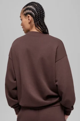 Accolade Bisiklet Yaka Kazak – Brownstone