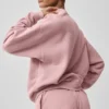 Accolade Bisiklet Yaka Kazak - Vintage Pembe