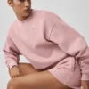 Accolade Bisiklet Yaka Kazak - Vintage Pembe