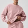 Accolade Bisiklet Yaka Kazak - Vintage Pembe