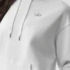 Accolade Kapüşonlu Sweatshirt - Beyaz
