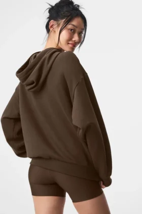 Accolade Kapüşonlu Sweatshirt – Espresso