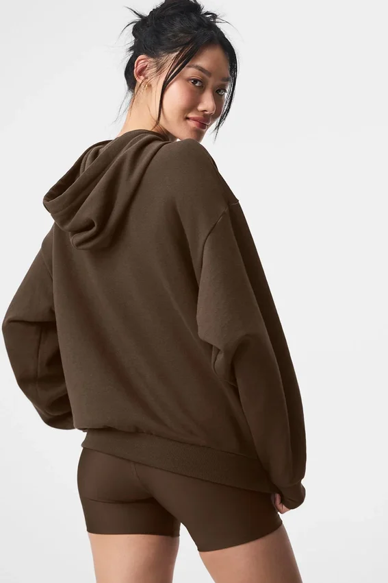 Accolade Kapüşonlu Sweatshirt - Espresso