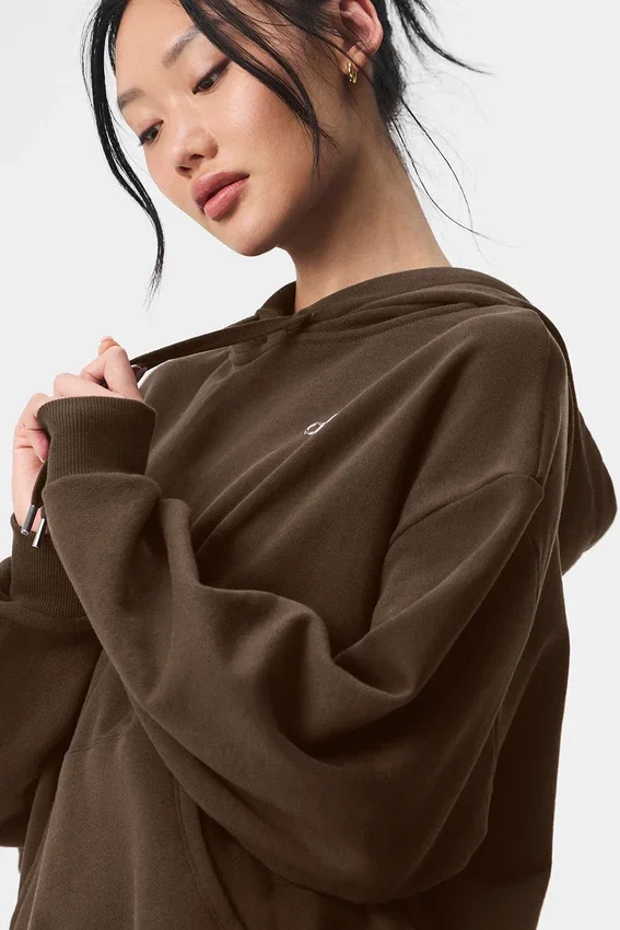 Accolade Kapüşonlu Sweatshirt - Espresso