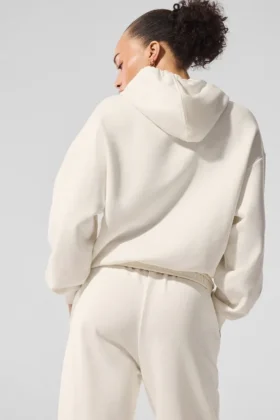 Accolade Kapüşonlu Sweatshirt – Fildişi