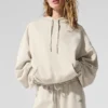 Accolade Kapüşonlu Sweatshirt - Kemik Rengi