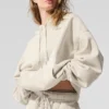 Accolade Kapüşonlu Sweatshirt - Kemik Rengi