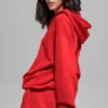 Accolade Kapüşonlu Sweatshirt - Parlak Kırmızı