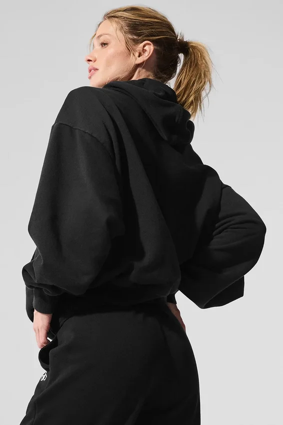 Accolade Kapüşonlu Sweatshirt - Siyah