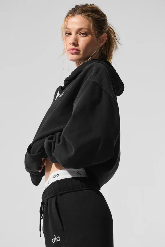 Accolade Kapüşonlu Sweatshirt - Siyah