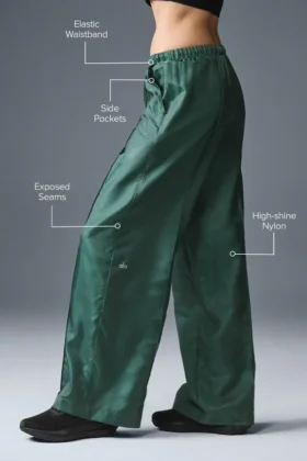 Afterglow Geniş Paça Tayt – Winter Ivy