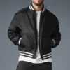 Afterglow Varsity Ceket - Siyah