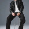 Afterglow Varsity Ceket - Siyah