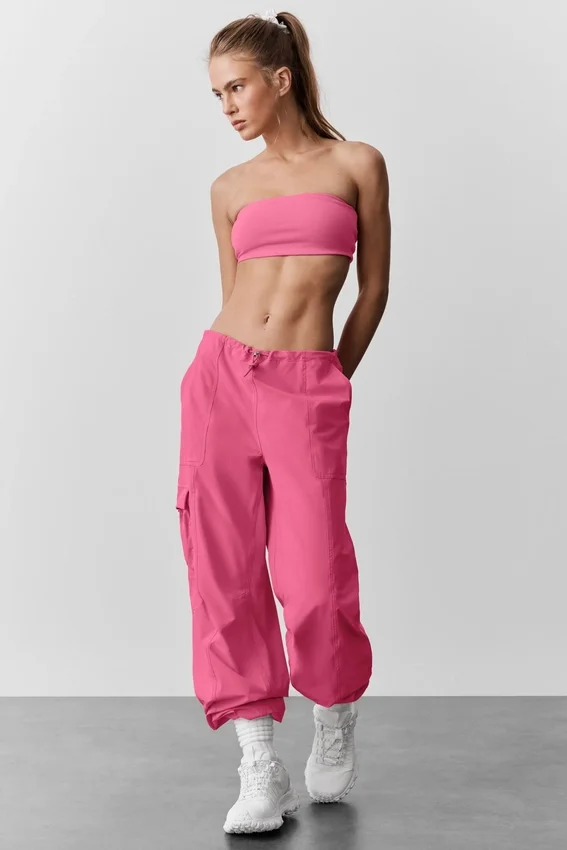 Airbrush Bandeau Sütyen - Paradise Pink