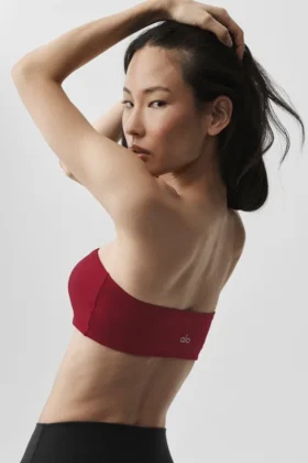 Airbrush Bandeau Sütyen – Summer Romance Red