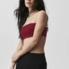 Airbrush Bandeau Sütyen - Summer Romance Red