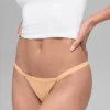 Airbrush Görünmez İpli Tanga - Şampanya
