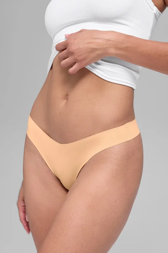 Airbrush Görünmez Tanga - Şampanya