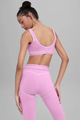 Airbrush Heart Throb Sütyen – Şeker Kalpli Pembe/Beyaz