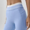 Airbrush High-Waist 7/8 Better Together Tayt - Açık Provence Mavisi/