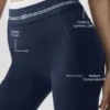Airbrush High-Waist 7/8 Better Together Tayt - Lacivert/Beyaz